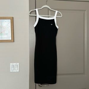 Lacoste dress, 90s style with white piping